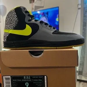 Nike Paul Rodriguez 7 High PRM Athletic Shoes - Black, White, Neon Yellow Nike | Shoes | Nike Paul Rodriguez 7 High Prm | Poshmark main image 3